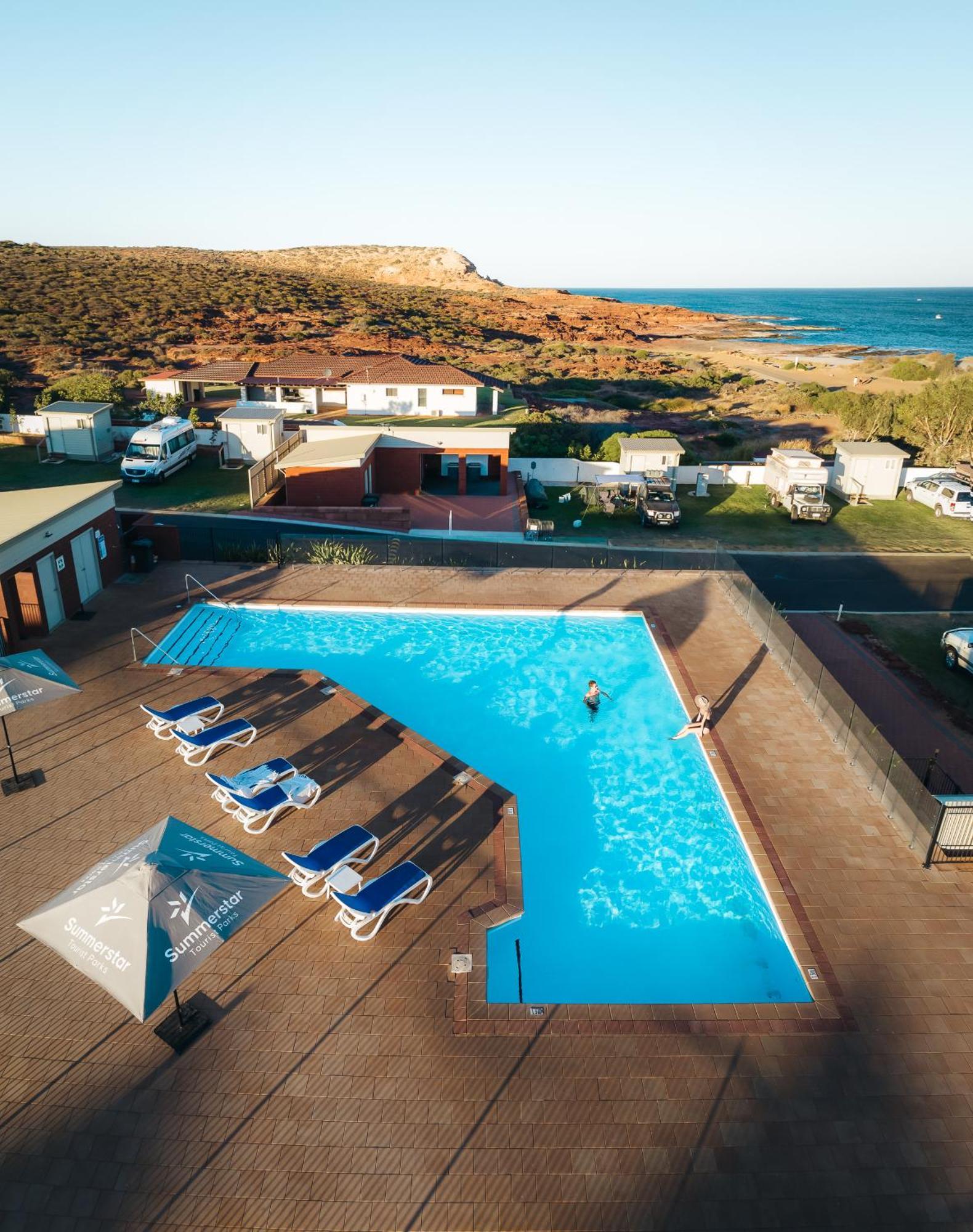 Hotel Kalbarri Red Bluff Tourist Park Exterior foto