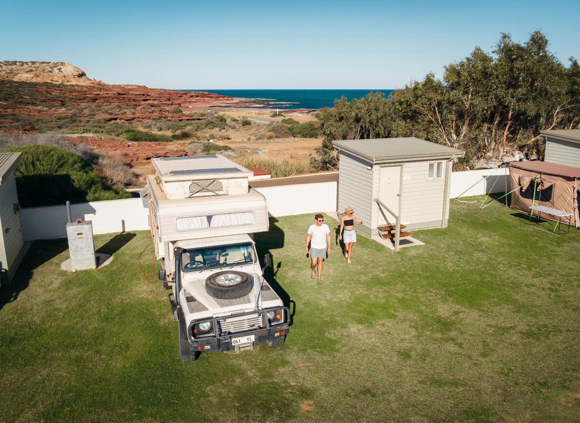 Hotel Kalbarri Red Bluff Tourist Park Exterior foto
