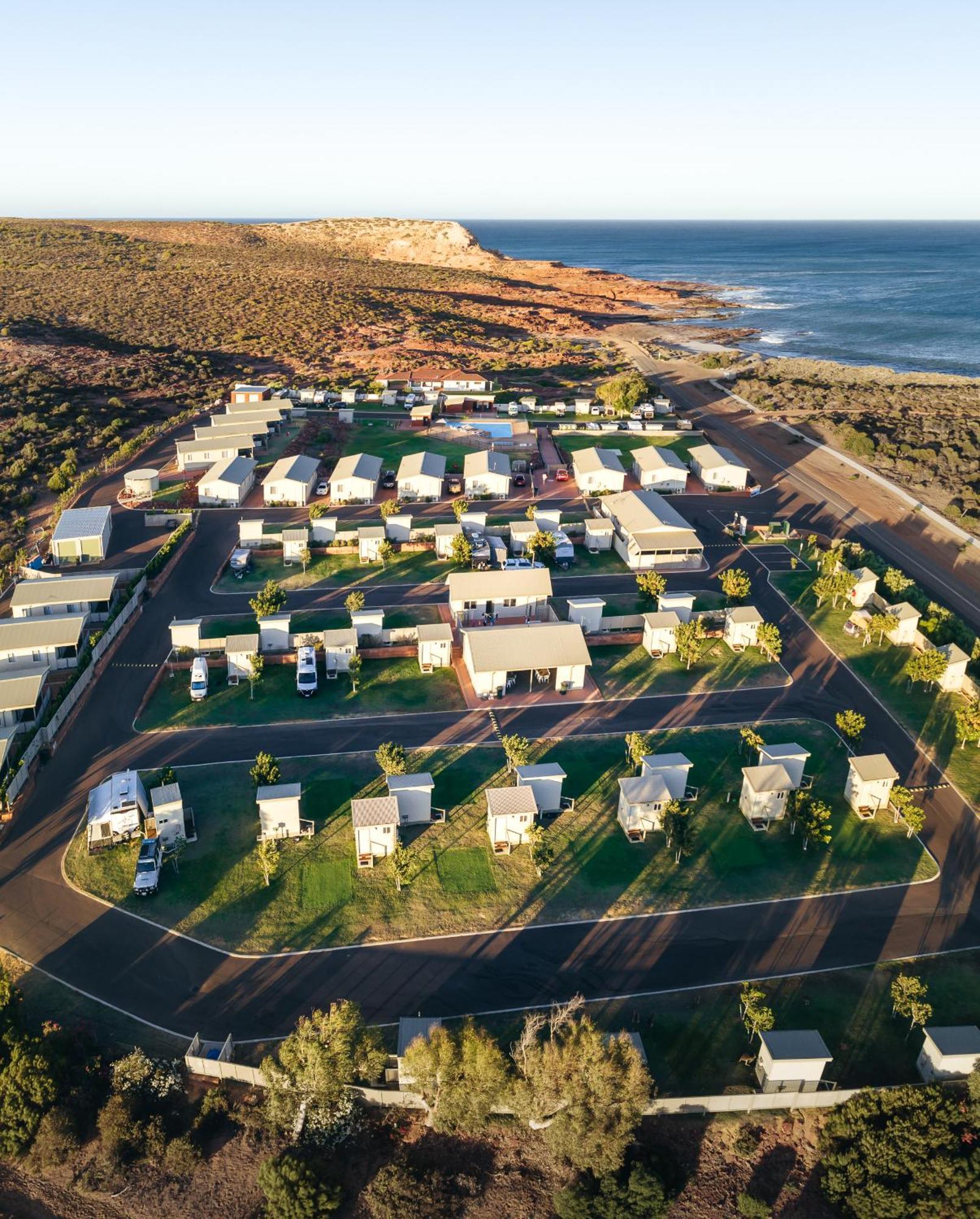 Hotel Kalbarri Red Bluff Tourist Park Exterior foto