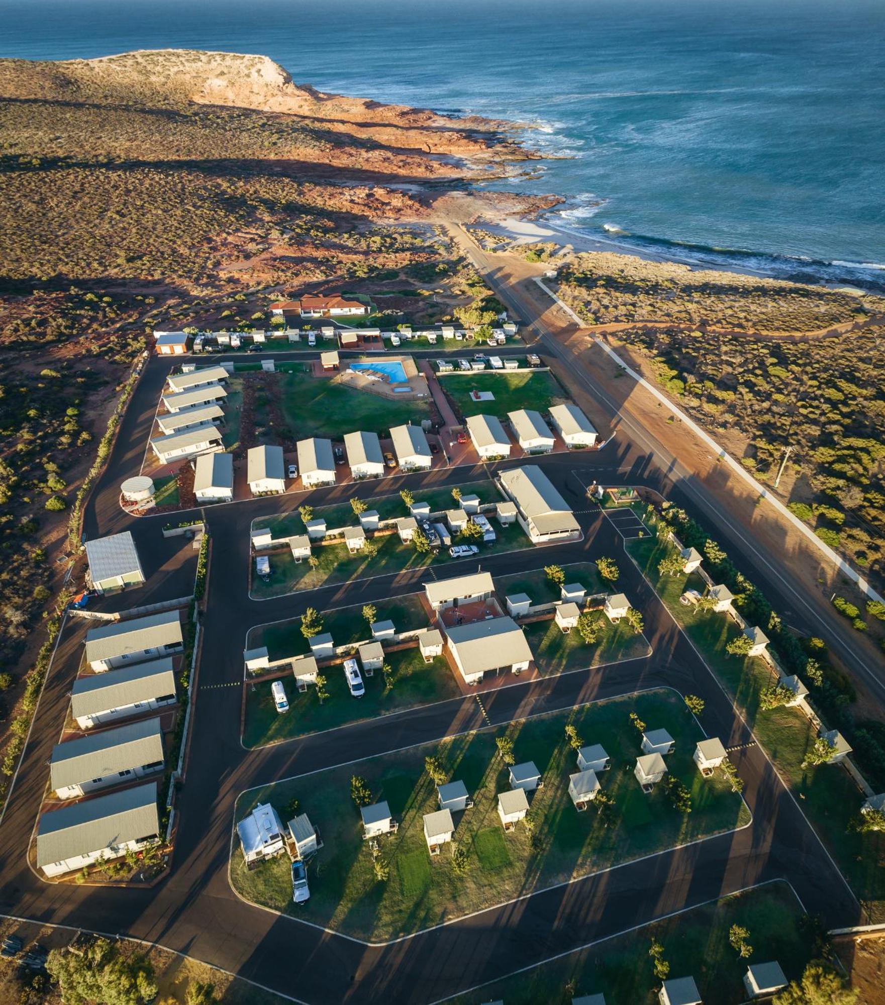 Hotel Kalbarri Red Bluff Tourist Park Exterior foto